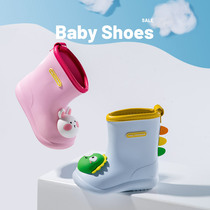 儿童雨鞋1一3岁男童防滑女童轻便婴幼儿雨衣套装可爱立体宝宝雨靴