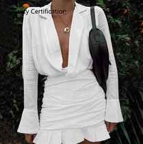 Black Dress 2020 Spring Winter Slim Suit Ladies Dresses