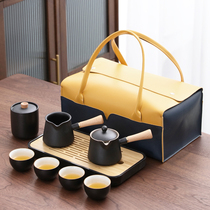 旅行茶具套装家用客厅功夫便携式手提包轻奢日式小套收纳整套定制