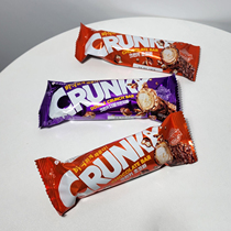 韩国进口零食 乐天lotte双倍脆米巧克力CRUNKY饼干能量棒袋装