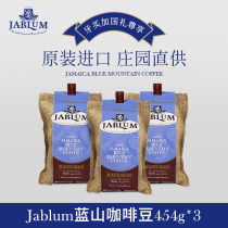 牙买加原装进口 Jablum 蓝山咖啡豆454g/16oz三袋装精品纯黑咖啡
