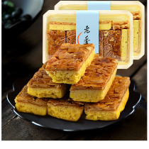 老香斋巴旦木杏仁排蛋糕上海特产老字号食品糕点送礼休闲零食小吃