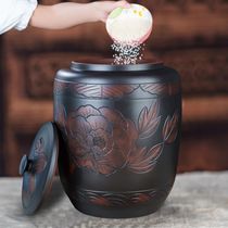 米缸装米桶米箱加厚面粉大米储存罐带盖厨房密封防虫防潮陶瓷罐子