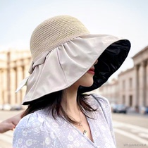 帽檐夏季遮阳女士专业级防晒太阳帽全包便携2024新款防紫外线帽子