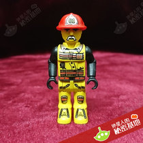 乐高 lego 绝版稀有 长腿人仔 杰克史东系列 消防员 科技比例