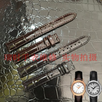 真皮亮光手表带代用天梭卡森T085手表带T085210/207表带女款14mm