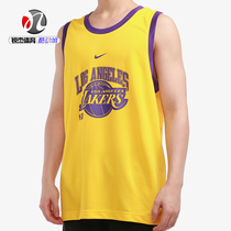 耐克Nike 男子NBA洛杉矶湖人队球衣运动背心无袖T恤DB1277-728