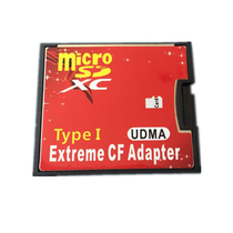 原装TF转CF micro sd转CF卡套支持SDXC 512GB 高速相机CF转接卡