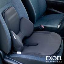 日本采购EXGEL汽车腰靠坐垫 背靠 支撑护腰 缓解疲劳 透气靠垫