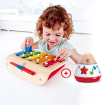 Hape旋转音符八音盒婴幼儿宝宝儿童男孩女孩玩具创意益智音乐盒