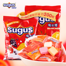 sugus瑞士糖混合水果软糖一斤袋装结婚喜糖糖果儿童节零食小吃