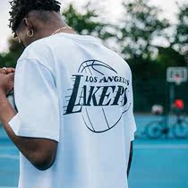 湖人队纪念短袖科比詹姆斯浓眉同款t恤男女 nba篮球运动训练衣服
