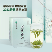 2023新茶上市 汤记高山武阳春雨扁型绿茶明前特级茶叶50克 春茶