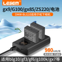 LESEM适用于松下dmw-blg10相机电池gx85 gx7 gx9 gf3 6 lx100m2 ble9e zs110 lx15 g100 g110 bp-dc15 充电器