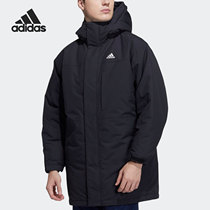 Adidas/阿迪达斯官方正品男款冬季户外连帽保暖运动羽绒服 H20764