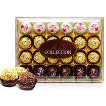 进口费列罗杂莎三色巧克力T24粒礼盒装零食送女友生日新年节礼物