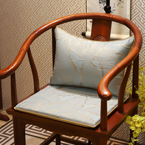 新中式沙发椅子坐垫红木实木家具凳子垫子餐椅太师茶椅垫圈椅座垫