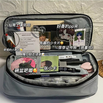 日本KOKUYO国誉笔袋可扩展开多层文具盒双拉链大容量学生双层笔袋