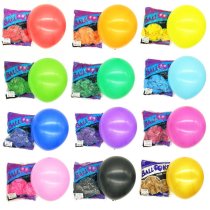 10寸泰球bk进口气球泰国乳胶加厚亚光色纯色原厂包装标准