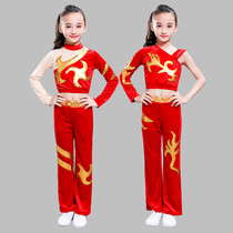 儿童竞技健美操比赛儿团体啦啦操服装演出服中小学生舞蹈拉拉队女