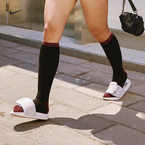 Nike耐克官方OFFCOURT SLIDE女子面包拖鞋夏季魔术贴一字拖DV1033