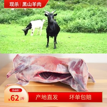 一只黑山羊肉新鲜现杀烤只羊全整25斤羊真空送礼年货烤肉烧烤食材