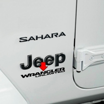 Jeep牧马人撒哈拉罗宾汉叶子板字母贴 wrangler unlimited车身贴