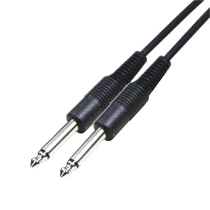 Choseal/秋叶原Q-384音频线6.35mm一对一无线话筒接功放线1.5-5米