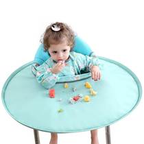 blw宝宝自主进食围兜婴儿童餐桌椅喂食托盘围垫自己吃饭防脏神器