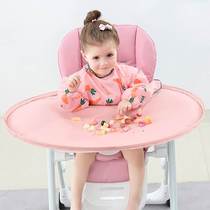 直销blw宝宝自主进食围兜婴儿童餐桌椅喂食托盘围垫自己吃饭防脏
