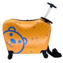 瑞士Oops骑行拉杆箱儿童行李箱男女宝宝旅行可坐骑的小孩可爱箱子