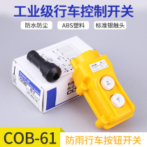 COB-61 C0B61防水行车控制开关 起重按钮开关（上下）电动葫芦