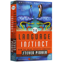 The Language Instinct 语言本能 人类语言进化的奥秘 AP语言与写作读物进口原版英文书籍