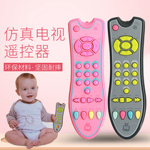 儿童仿真玩具遥控器小男女孩宝宝婴儿益智音乐电视手机电话0-3岁