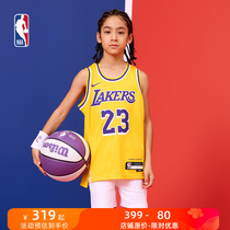 NBA-Nike Kids 湖人队詹姆斯大童/儿童/婴幼儿SW球衣