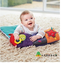 英国Mamas&papas婴儿爬爬毯趴趴枕婴儿抬头训练抱枕游戏毯儿童枕