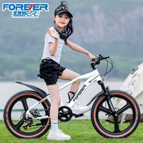 永久自行车儿童中大童6-8-10岁以上女孩变速山地车小学生男孩脚踏