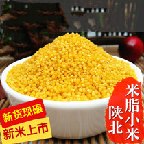 23年新米陕北特产农家子洲米脂小米食用黄小米宝宝月子小黄米3斤
