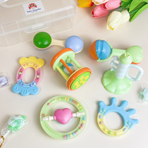 韩国婴儿玩具手摇铃0-3个月6-12个月宝宝新生儿玩具礼盒套装0-1岁