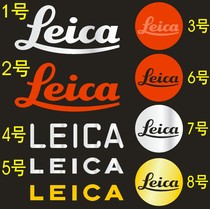 莱卡LEICA 金属贴 单反改装徕卡手机贴纸 相机装饰贴周边