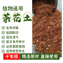 茶花土通用营养土偏酸性木本草本种植土椰康泥炭土红土黄土专用