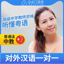 对外汉语陈老师普通话口语1对1网课 25分钟 高级中学教师资格