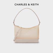 CHARLES＆KEITH个性透明CK2-20781606创意小众鞋底单肩腋下包女