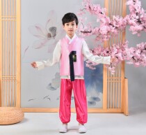 新款朝鲜服男童演出服中小学生韩服韩国幼儿园儿童民族服男士鲜族