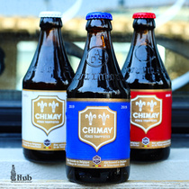 比利时进口智美蓝帽/白帽/红帽修道院精酿啤酒Chimay 330ml*单瓶