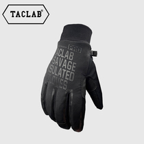 TACLAB雪地野人冬季防泼水触屏骑电瓶车滑雪防风保暖黑科技3M手套