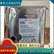 全新 西部数据紫盘 WD40PURX 3.5寸台式机电脑硬盘4T录像监控安防