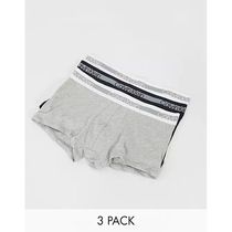 CK内裤男平角四角裤3件装棉透气送男友老公Calvin Klein凯文克莱