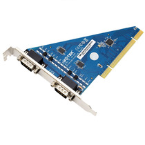 宇泰UT-7702 高速PCI转双串口卡2路RS232串口卡转换器9针工业扩展