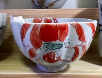 景德镇陶瓷彩色花卉普洱茶杯单人功夫茶杯自饮茶具